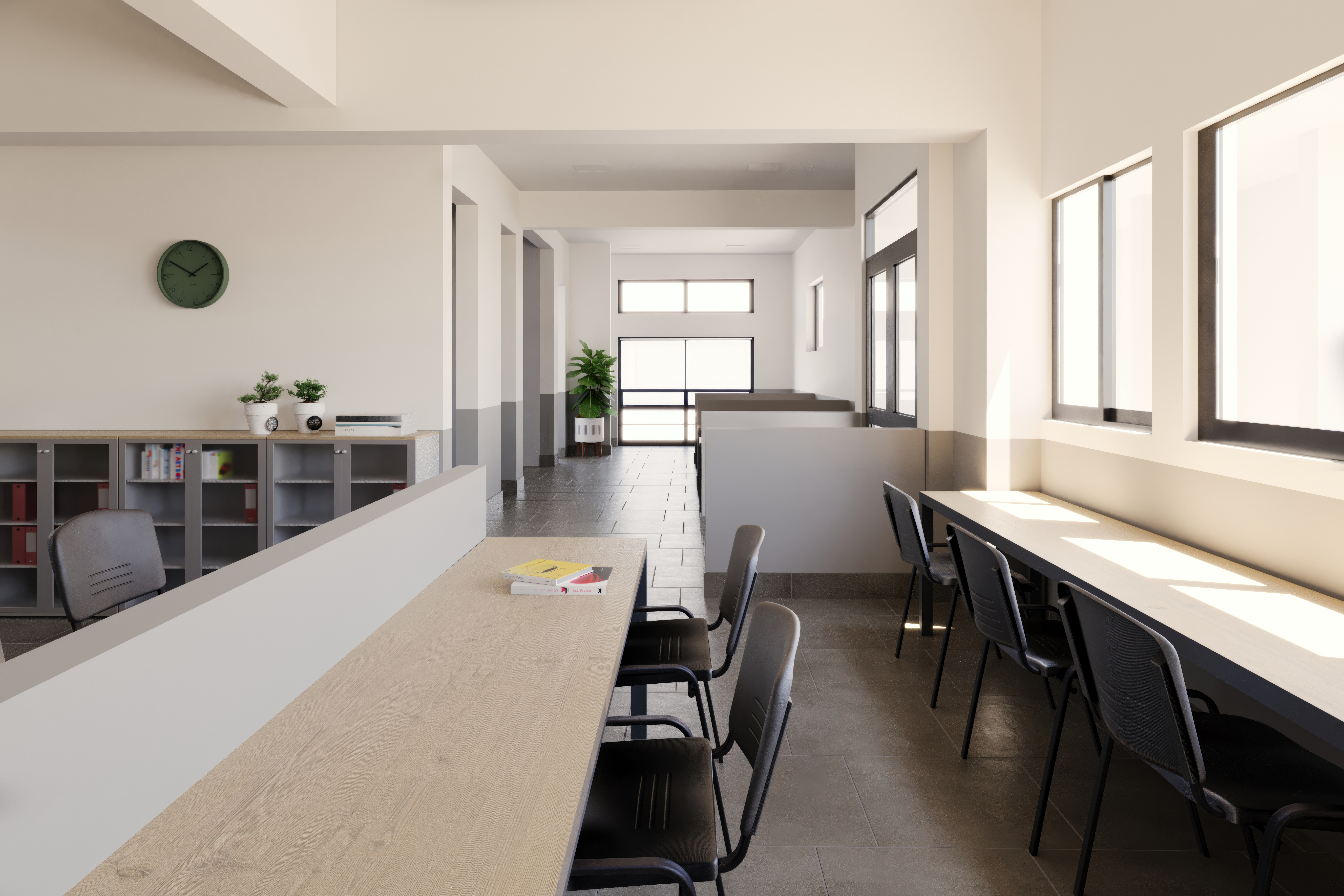CEAS -Render interior arquitectónico Oficina